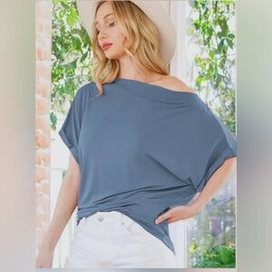 Vine & Love Blue Top